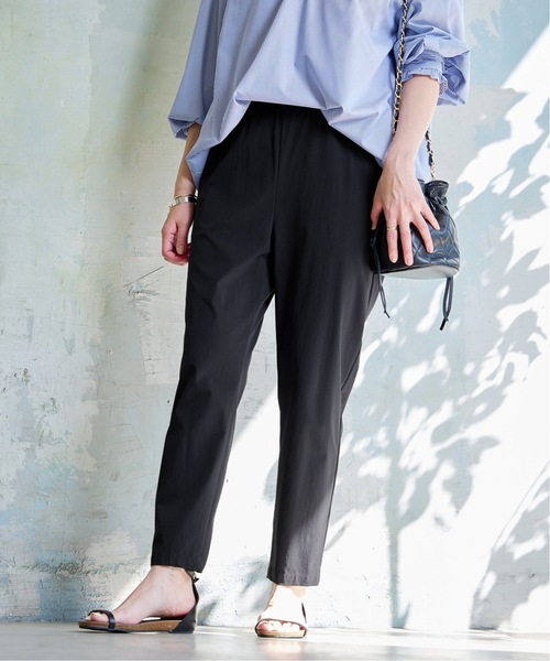 JOURNAL STANDARD（ジャーナルスタンダード）の「《追加》ナイロンストレッチパンツ（その他パンツ・レディース・ベージュ/ブラック/カーキ/ブルー・34/36/38/40）」の11枚目の写真