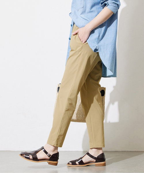 JOURNAL STANDARD（ジャーナルスタンダード）の「《追加》ナイロンストレッチパンツ（その他パンツ・レディース・ベージュ/ブラック/カーキ/ブルー・34/36/38/40）」の18枚目の写真