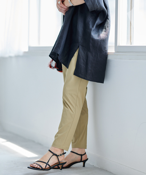 JOURNAL STANDARD（ジャーナルスタンダード）の「《追加》ナイロンストレッチパンツ（その他パンツ・レディース・ベージュ/ブラック/カーキ/ブルー・34/36/38/40）」の21枚目の写真