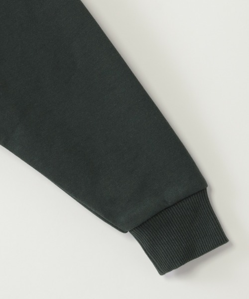 ikka（イッカ）の「ポンチジップ配色パーカー（120~160cm）（パーカー・キッズ・スモークグレー/チャコールグレー・120/130/140/150/160）」の12枚目の写真