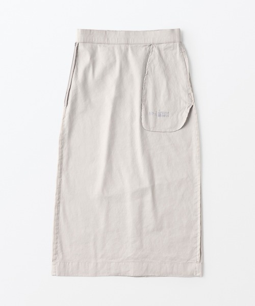 無印良品（ムジルシリョウヒン）の「婦人　ヘンプ混ストレッチストレートスカート（スカート・レディース・ライトグレー/ベージュ/ブラック/ブルー系1・L/M/S/XS/XL）」の9枚目の写真