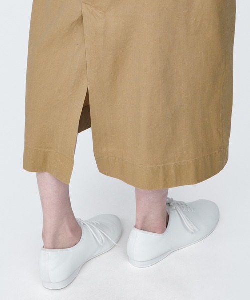 無印良品（ムジルシリョウヒン）の「婦人　ヘンプ混ストレッチストレートスカート（スカート・レディース・ライトグレー/ベージュ/ブラック/ブルー系1・L/M/S/XS/XL）」の19枚目の写真