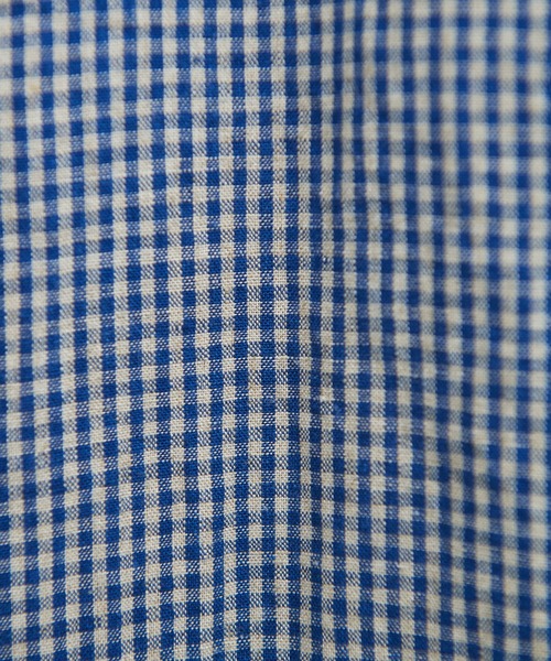 bulle de savon(ビュルデサボン)の「●60sフレンチリネン 三角衿tsunagi(つなぎ/オールインワン・レディース・ブラック/その他/レッド・FREE)」の17枚目の写真