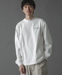 NANO universe | 「MOFFISIE」オリジナルプリントTシャツ 長袖(Tシャツ/カットソー)