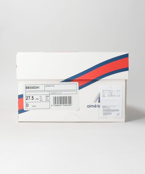UNITED ARROWS & SONS（ユナイテッドアローズアンドサンズ）の「＜Aime Leon Dore × New Balance＞ BB550/スニーカー（スニーカー・メンズ・ナチュラル・29cm/28.5cm/28cm/27.5cm/27cm/26.5cm/26cm）」の9枚目の写真