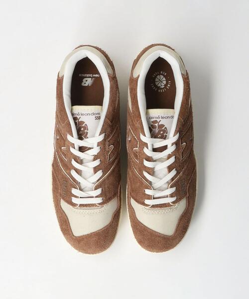 UNITED ARROWS & SONS（ユナイテッドアローズアンドサンズ）の「＜Aime Leon Dore × New Balance＞ BB550/スニーカー（スニーカー・メンズ・ナチュラル・29cm/28.5cm/28cm/27.5cm/27cm/26.5cm/26cm）」の12枚目の写真