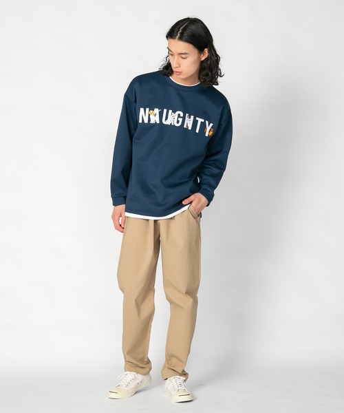 Blue Standard (ブルースタンダード)の「【BLUE STANDARD/ブルースタンダード】 ダンボール アニマル刺繍クルーネック(Tシャツ/カットソー・メンズ・ミント/オフホワイト/グレー/ブルー・LARGE/MEDIUM)」の18枚目の写真