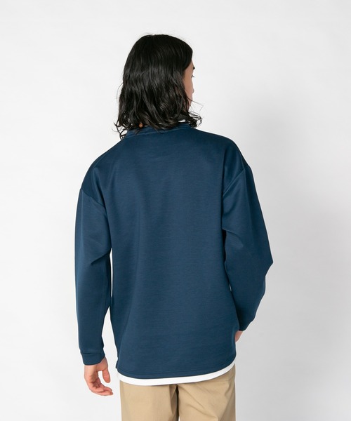 Blue Standard (ブルースタンダード)の「【BLUE STANDARD/ブルースタンダード】 ダンボール アニマル刺繍クルーネック(Tシャツ/カットソー・メンズ・ミント/オフホワイト/グレー/ブルー・LARGE/MEDIUM)」の12枚目の写真
