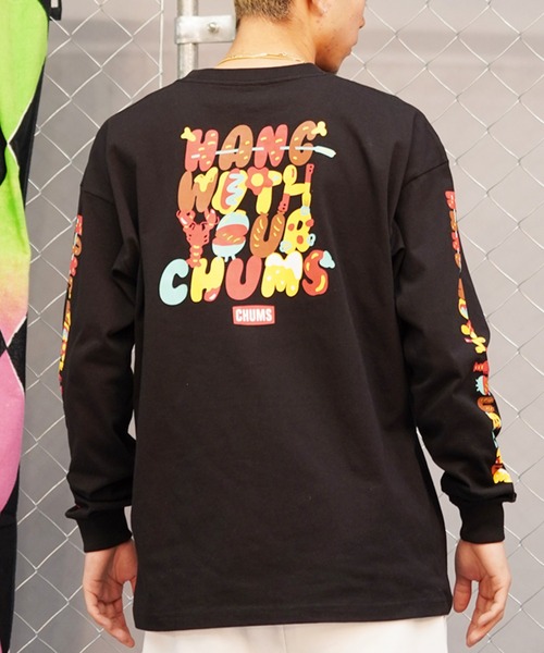 CHUMS/チャムス ロンTEE ボックスシルエット ヘビーウェイトコットン 中厚手 CH01-2345(Tシャツ/カットソー)|CHUMS(チャムス) CHUMS/チャムス ロンTEE ボックスシルエット ヘビーウェイトコットン 中厚手 CH01-2345(Tシャツ/カットソー)|CHUMS(チャムス)
