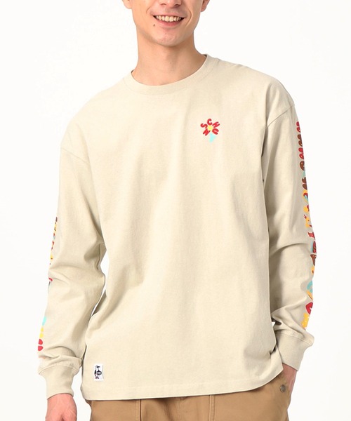 CHUMS/チャムス ロンTEE ボックスシルエット ヘビーウェイトコットン 中厚手 CH01-2345(Tシャツ/カットソー)|CHUMS(チャムス) CHUMS/チャムス ロンTEE ボックスシルエット ヘビーウェイトコットン 中厚手 CH01-2345(Tシャツ/カットソー)|CHUMS(チャムス)