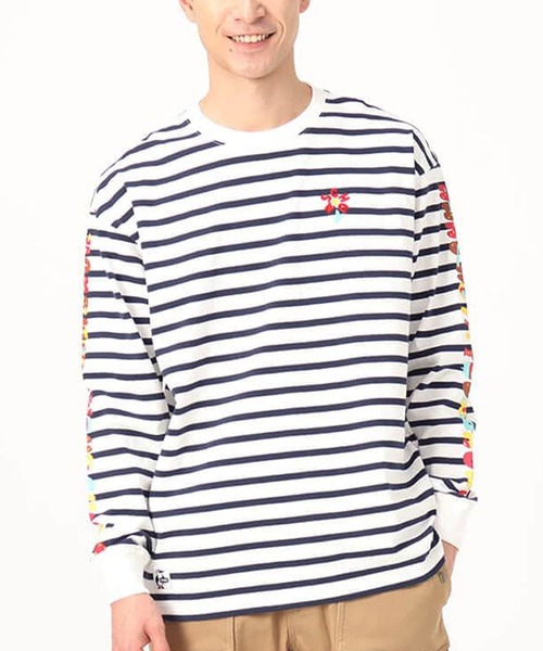 CHUMS/チャムス ロンTEE ボックスシルエット ヘビーウェイトコットン 中厚手 CH01-2345(Tシャツ/カットソー)|CHUMS(チャムス) CHUMS/チャムス ロンTEE ボックスシルエット ヘビーウェイトコットン 中厚手 CH01-2345(Tシャツ/カットソー)|CHUMS(チャムス)