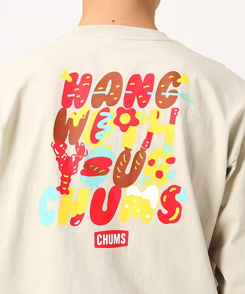 CHUMS/チャムス ロンTEE ボックスシルエット ヘビーウェイトコットン 中厚手 CH01-2345(Tシャツ/カットソー)|CHUMS(チャムス) CHUMS/チャムス ロンTEE ボックスシルエット ヘビーウェイトコットン 中厚手 CH01-2345(Tシャツ/カットソー)|CHUMS(チャムス)