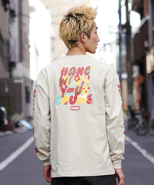 CHUMS/チャムス ロンTEE ボックスシルエット ヘビーウェイトコットン 中厚手 CH01-2345(Tシャツ/カットソー)|CHUMS(チャムス) CHUMS/チャムス ロンTEE ボックスシルエット ヘビーウェイトコットン 中厚手 CH01-2345(Tシャツ/カットソー)|CHUMS(チャムス)