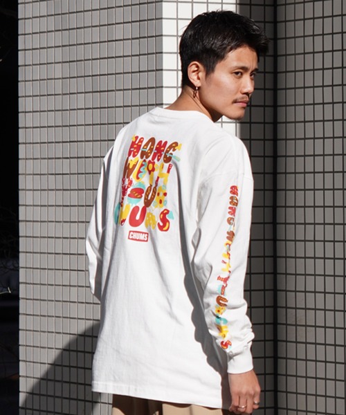 CHUMS/チャムス ロンTEE ボックスシルエット ヘビーウェイトコットン 中厚手 CH01-2345(Tシャツ/カットソー)|CHUMS(チャムス) CHUMS/チャムス ロンTEE ボックスシルエット ヘビーウェイトコットン 中厚手 CH01-2345(Tシャツ/カットソー)|CHUMS(チャムス)