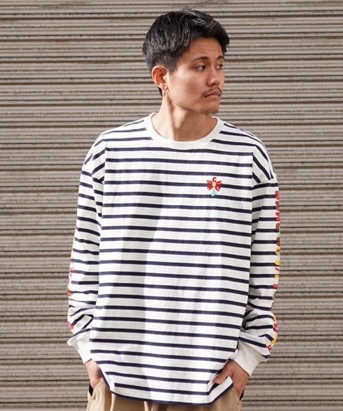 CHUMS/チャムス ロンTEE ボックスシルエット ヘビーウェイトコットン 中厚手 CH01-2345(Tシャツ/カットソー)|CHUMS(チャムス) CHUMS/チャムス ロンTEE ボックスシルエット ヘビーウェイトコットン 中厚手 CH01-2345(Tシャツ/カットソー)|CHUMS(チャムス)