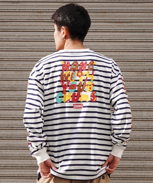 CHUMS/チャムス ロンTEE ボックスシルエット ヘビーウェイトコットン 中厚手 CH01-2345(Tシャツ/カットソー)|CHUMS(チャムス) CHUMS/チャムス ロンTEE ボックスシルエット ヘビーウェイトコットン 中厚手 CH01-2345(Tシャツ/カットソー)|CHUMS(チャムス)