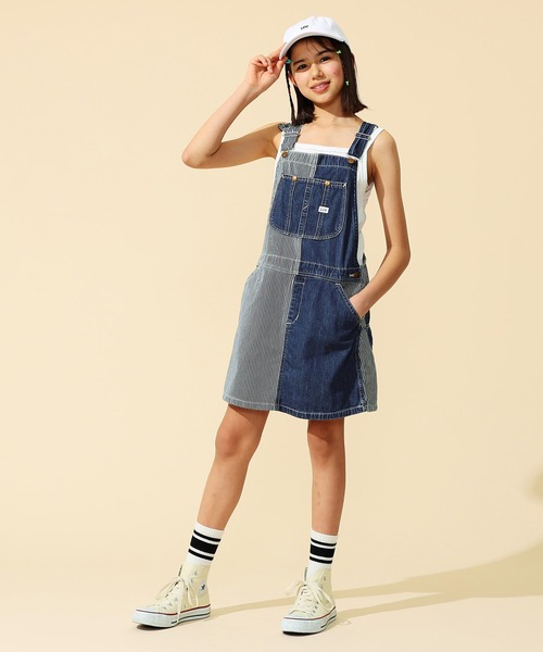 Lee(リー)の「Lee/リー【130cm-160cm】キッズオーバーオールスカート クレイジーパターン(サロペット/オーバーオール・キッズ・その他・130/140/150/160)」の12枚目の写真