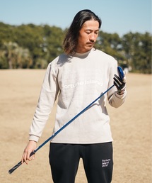 Fortune Island Golf（フォーチューンアイランドゴルフ）の「【Fortune Island Golf】Logo Mock Neck  L/S Tee/モックネック長袖ロンT（Tシャツ/カットソー）」