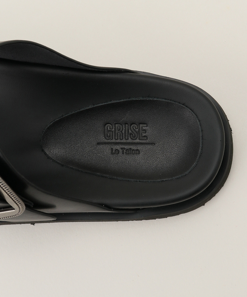 GRISE(グリーズ)の「GRISEレザーアツゾコバックルサンダル(サンダル・レディース・ブラック系その他・MEDIUM/SMALL/X-LARGE/LARGE)」の10枚目の写真