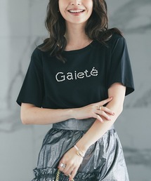 【新色追加】パールモチーフクロップドTシャツ