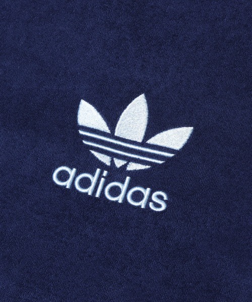 adidas（アディダス）の「adidas TERRY 3S TEE / アディダス テリー スリーストライプス Tシャツ（Tシャツ/カットソー・レディース・ブルー・M/S/L）」の5枚目の写真