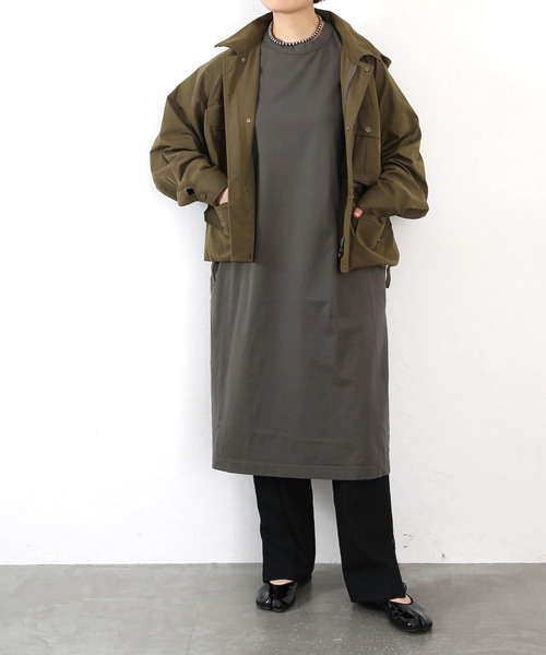 ジャーナルスタンダードラックスゆったりヴィンテージツイルスタンドワンピース♪ ジャーナルスタンダードラックスゆったりヴィンテージツイル