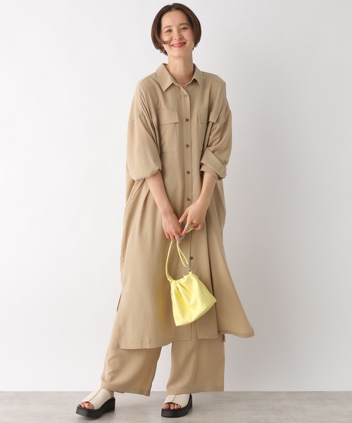 LEPSIM（レプシィム）の「フェイクレザーミニ巾着　105144（ショルダーバッグ・レディース・シルバー/ライトイエロー/ブラック・ONE SIZE）」の17枚目の写真