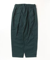 【t】ナチュラルストレッチ裾ドローコード バルーンワイドパンツ