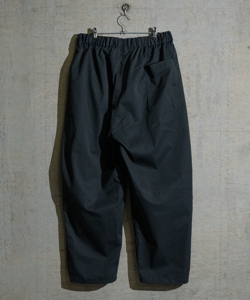 JOHN'S CLOSET(ジョンズクローゼット)の「【t】ナチュラルストレッチ裾ドローコード バルーンワイドパンツ(スラックス・メンズ・ブラック/カーキ/マスタード/ロイヤルブルー/ホワイト/ブラウン/グリーン・X-LARGE/MEDIUM/LARGE)」の8枚目の写真