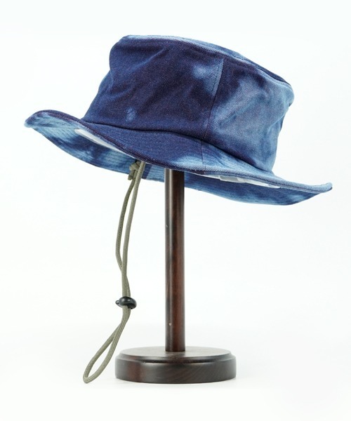 polcadot（ポルカドット）の「TIEDYE SAFARI HAT（ハット・レディース・ブラック/カーキ/キャメル/ネイビー・FREE）」の16枚目の写真