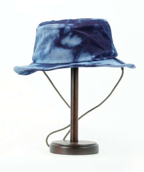 polcadot（ポルカドット）の「TIEDYE SAFARI HAT（ハット・レディース・ブラック/カーキ/キャメル/ネイビー・FREE）」の18枚目の写真
