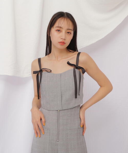 aoi Molly Goddard シャーリングタフタビスチェ Molly Goddard シャーリングタフタビスチェ レディース