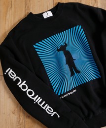 Insonnia（インソニア）の「Insonnia Projects インソニアプロジェクト / JAMIROQUAI RADIAL BUFFALO SWEAT / ジャミロクワイバッファロービッグシルエットスウェット トレーナー / IP-JQ-021（スウェット）」