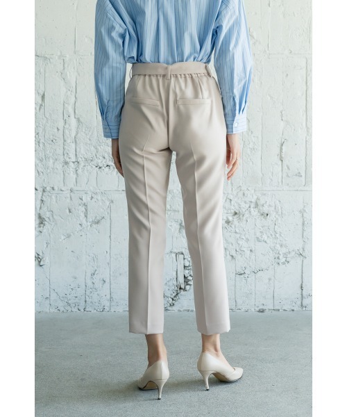 M.deux(エムドゥ)の「リボン付きプレスパンツ(その他パンツ・レディース・ブラック/ベージュ・SMALL/MEDIUM)」の10枚目の写真