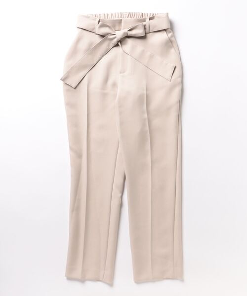 M.deux(エムドゥ)の「リボン付きプレスパンツ(その他パンツ・レディース・ブラック/ベージュ・SMALL/MEDIUM)」の18枚目の写真