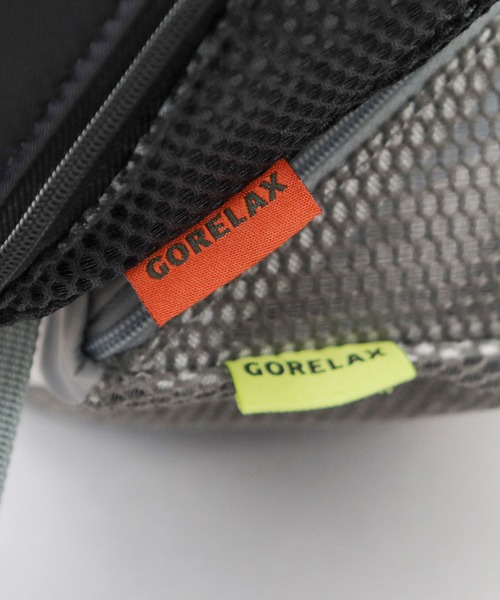 ごリラックス（ゴリラックス）の「メッシュポーチ サ活BOX（ポーチ・メンズ・グレー/ブラック・FREE）」の6枚目の写真
