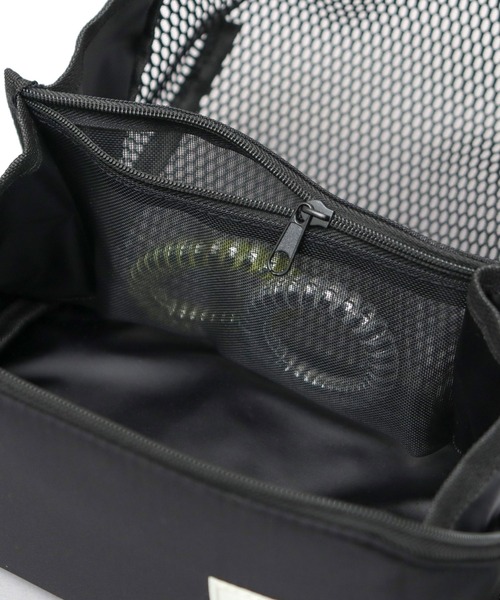 ごリラックス（ゴリラックス）の「メッシュポーチ サ活BOX（ポーチ・メンズ・グレー/ブラック・FREE）」の10枚目の写真