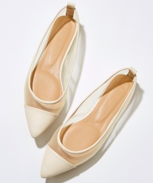 Mazell / メッシュフラットパンプス