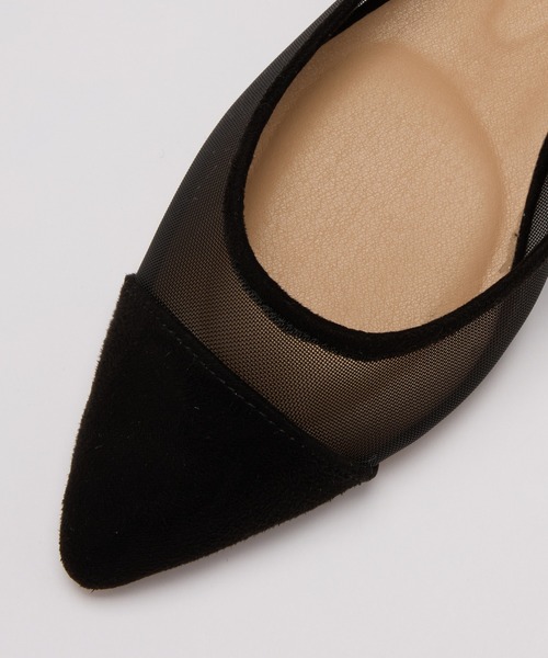 BARNYARDSTORM（バンヤードストーム）の「Mazell / メッシュフラットパンプス（パンプス・レディース・ブラック/クリーム・38/39/35/36/37）」の18枚目の写真