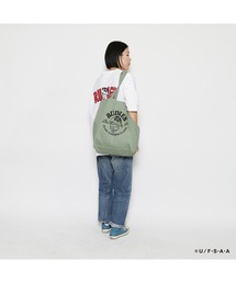 RUDIE'S（ルーディーズ）の「RUDIE'SxCRAYON SHINCHAN CIRCLEMOSH TOTEBAG/ ルーディーズ×クレヨンしんちゃん サークルモッシュ トートバッグ（トートバッグ）」