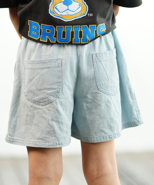 RUSTY(ラスティ)の「RUSTY/ラスティー キッズ ショーツ DNM 964751(その他パンツ・キッズ・インディゴブルー/ライトインディゴブルー・120cm/130cm/140cm/150cm)」の7枚目の写真