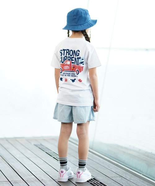 RUSTY(ラスティ)の「RUSTY/ラスティー キッズ ショーツ DNM 964751(その他パンツ・キッズ・インディゴブルー/ライトインディゴブルー・120cm/130cm/140cm/150cm)」の5枚目の写真