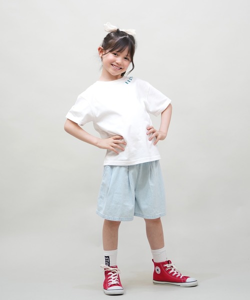 RUSTY(ラスティ)の「RUSTY/ラスティー キッズ ショーツ DNM 964751(その他パンツ・キッズ・インディゴブルー/ライトインディゴブルー・120cm/130cm/140cm/150cm)」の12枚目の写真
