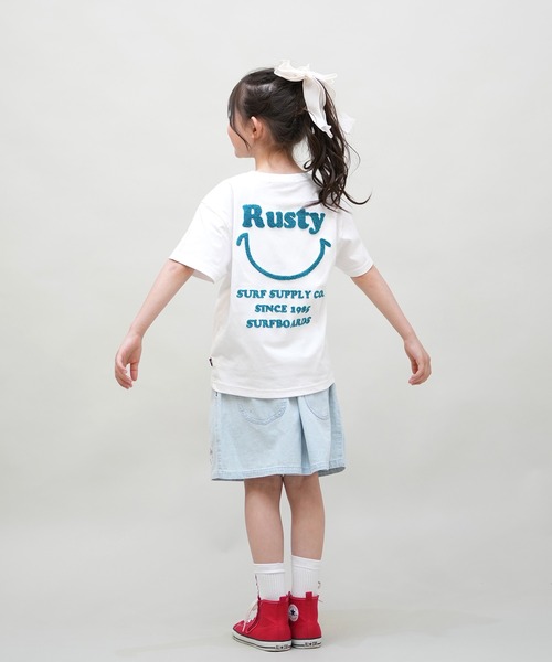 RUSTY(ラスティ)の「RUSTY/ラスティー キッズ ショーツ DNM 964751(その他パンツ・キッズ・インディゴブルー/ライトインディゴブルー・120cm/130cm/140cm/150cm)」の14枚目の写真