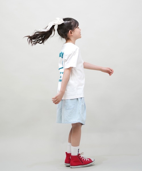 RUSTY(ラスティ)の「RUSTY/ラスティー キッズ ショーツ DNM 964751(その他パンツ・キッズ・インディゴブルー/ライトインディゴブルー・120cm/130cm/140cm/150cm)」の15枚目の写真