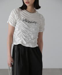 FREE'S MART | ◆シャーリングロゴプリントコンパクトＴシャツ(Tシャツ/カットソー)