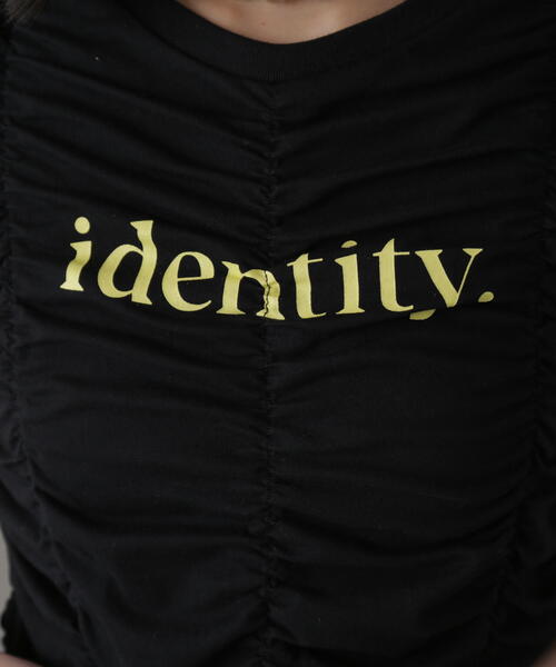 FREE'S MART（フリーズマート）の「◆シャーリングロゴプリントコンパクトＴシャツ（Tシャツ/カットソー・レディース・ブラック/ホワイト/イエロー・FREE）」の13枚目の写真