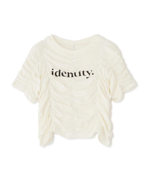 FREE'S MART（フリーズマート）の「◆シャーリングロゴプリントコンパクトＴシャツ（Tシャツ/カットソー・レディース・ブラック/ホワイト/イエロー・FREE）」の16枚目の写真