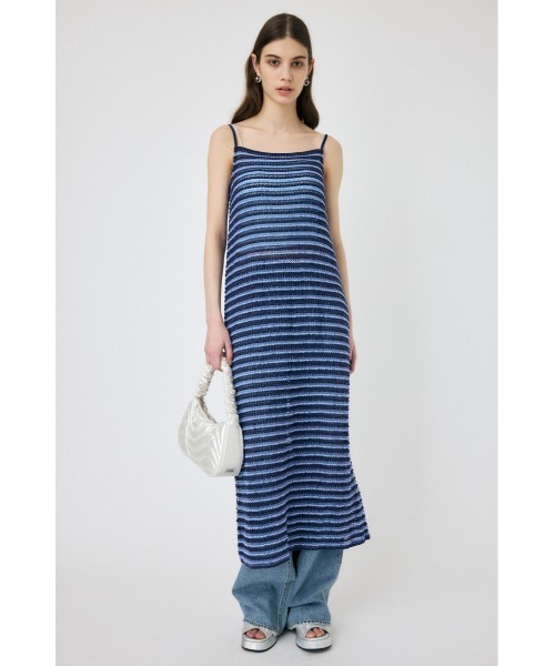 moussy MIX COLOR CROCHET ワンピース MOUSSY（マウジー）の「MIX COLOR CROCHET ワンピース