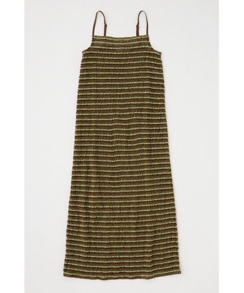 moussy MIX COLOR CROCHET ワンピース MOUSSY（マウジー）の「MIX COLOR CROCHET ワンピース
